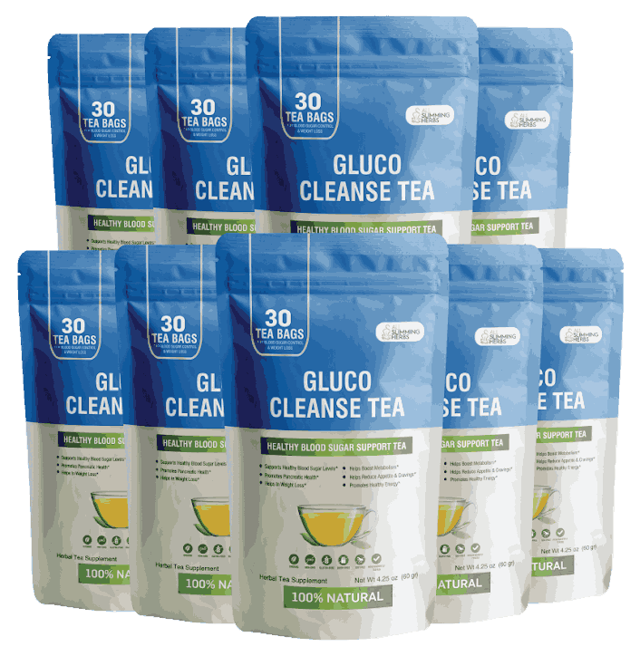 Gluco Cleanse Tea — 6 Bottle Package